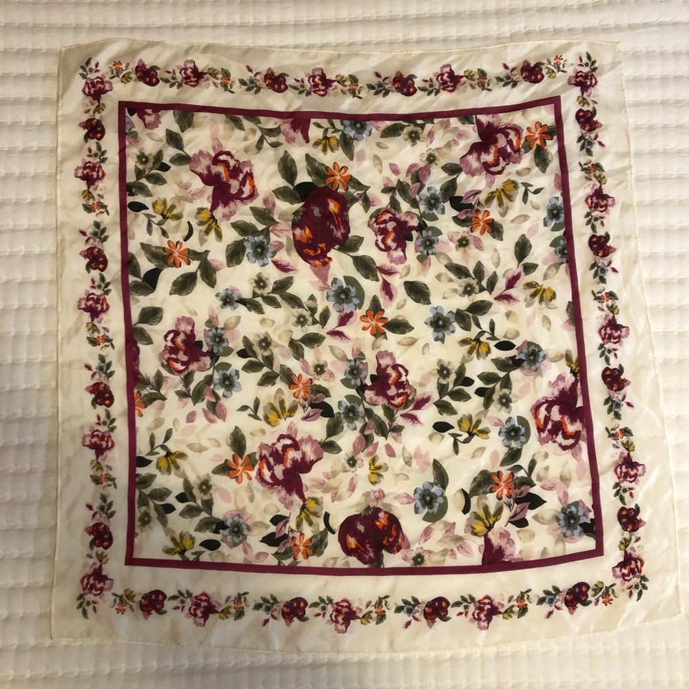 Silk scarf